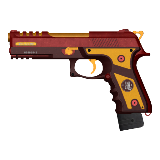 Tint 31, Metallic Red & Yellow, exported by RPFView