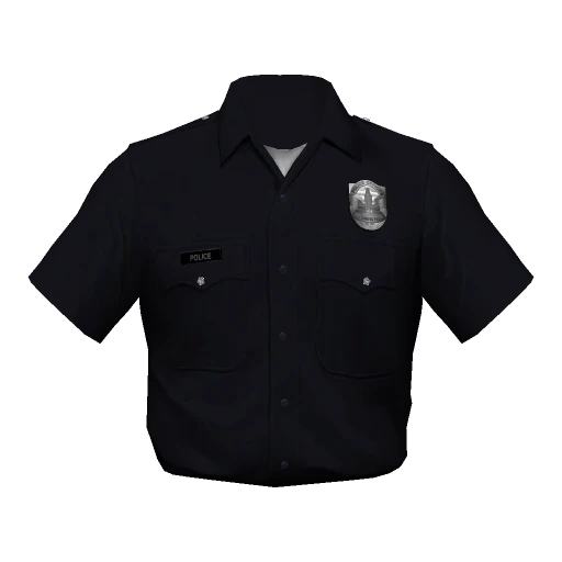 Top 55, police shirt, exported by RPFView