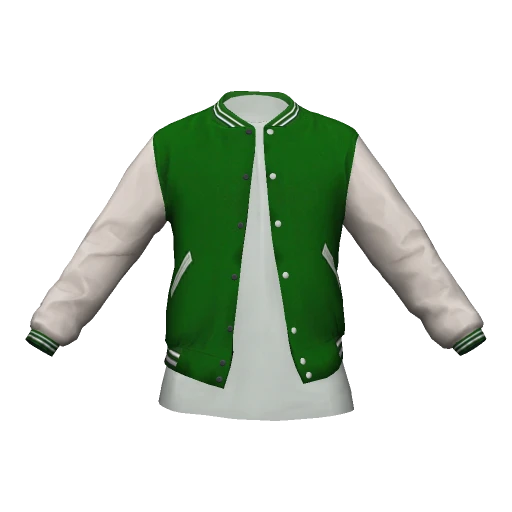 Varsity jacket, exported by RPFView